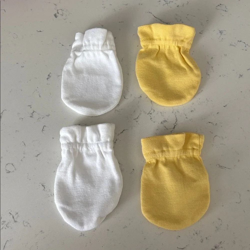 Baby Mittens- Set of 4